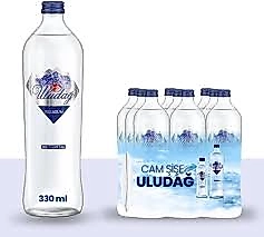 Uludağ 330 ml Cam Su 12 Adet